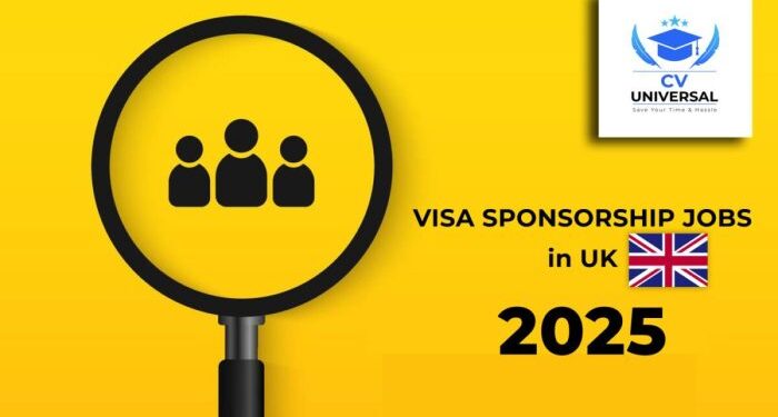 Visa sponsorship jobs in the UK for international professionals in 2025 ...